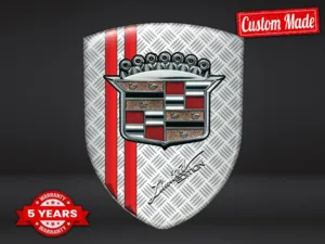 Cadillac Adesivi Epossidici Bombati Edizione Top Eleganti Badge